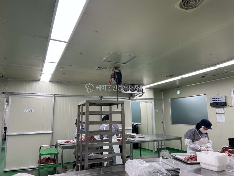 인천 남동구 고잔동 호구포 역세권 HACCP 인증 육가공 210평 생산공장, 사거리 코너, 대형차 진입 가능 , 물류이동 및 출하동선 우수함 월세 매물번호 12828 사진 5