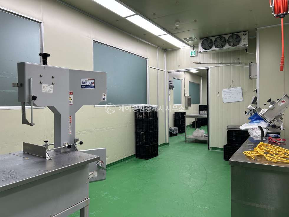인천 남동구 고잔동 호구포 역세권 HACCP 인증 육가공 210평 생산공장, 사거리 코너, 대형차 진입 가능 , 물류이동 및 출하동선 우수함 월세 매물번호 12828 사진 11