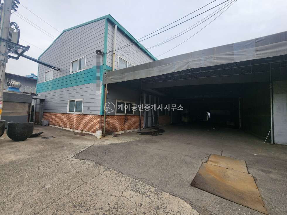 경기 김포시 통진읍 옹정리 다이캐스팅 시설 완비 공장, 대기 5종 허가득, 고전력, 호이스트, 월세 매물번호 12996 사진 7