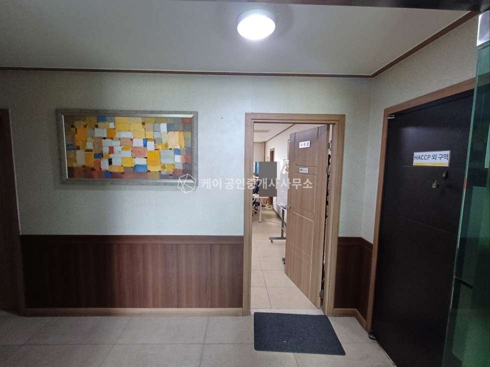 인천 서해구 석남동 1동 해썹 인증 공장, 대지 196p, 연면적 268p, 냉장시설 설치, 봉수대로 인근, 식품, 화장품 공장 매매 매물번호 12189 사진 11