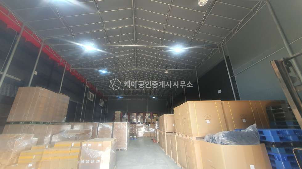 경기 파주시 교하동 1,2동 대로변접, 노출도 굿, 하수직관, 전기증설 약280평(가설포함) 공장, 40ft컨테이너 하역가능 월세 매물번호 12917 사진 4