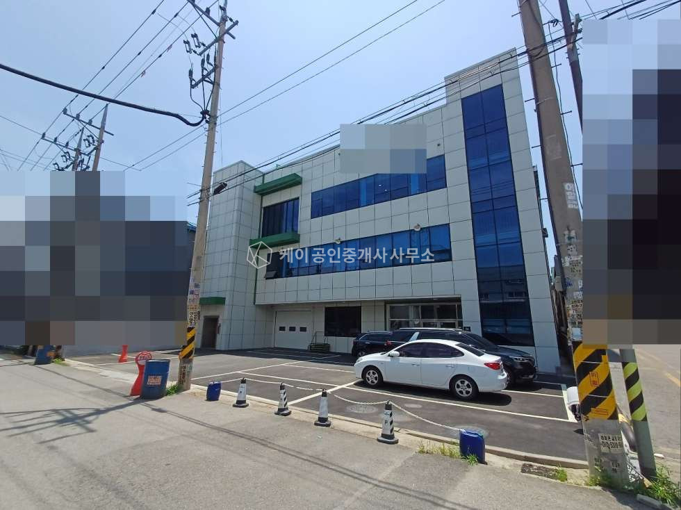 인천 남동구 고잔동 화장품, 식품제조 공장, 신축 리모델링(21년), 대지 427p, 연면적 829p,단독마당 매매 매물번호 12207 사진 1