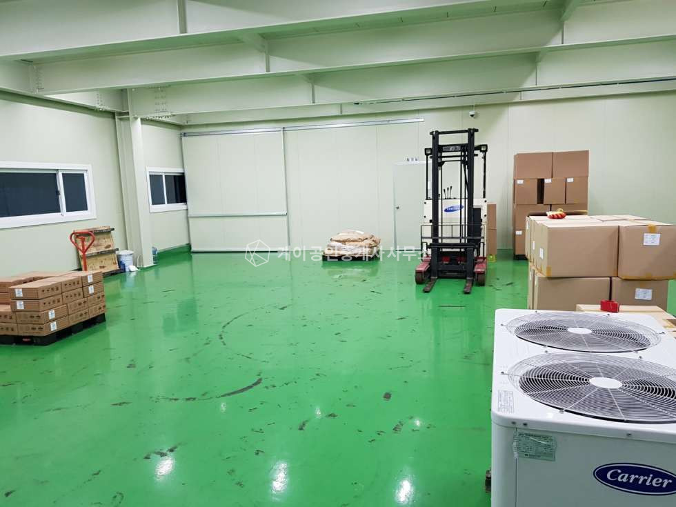 인천 남동구 고잔동 화장품, 식품제조 공장, 신축 리모델링(21년), 대지 427p, 연면적 829p,단독마당 매매 매물번호 12207 사진 8