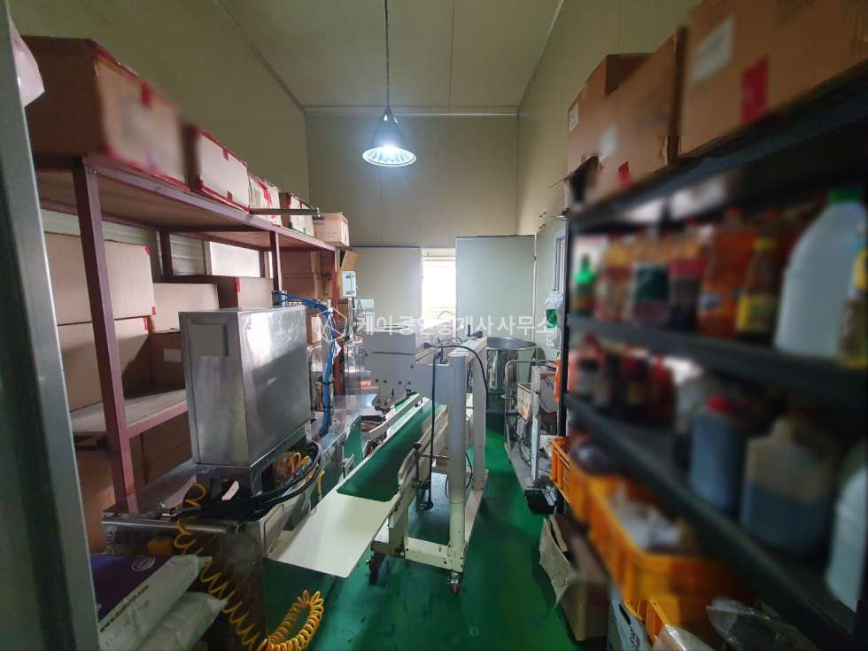 경기 고양일산동구 성석동 가동 식품제조시설 완비, 냉동+냉장, 내부사무실, 4차선 도로변접, 입주 협의 월세 매물번호 11364 사진 4