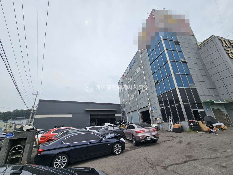 인천 검단구 왕길동 인천 검단구 왕길동 자동차관련시설 1급 공업사, 왕복 6차로 150m 거리, 마당 넓은 귀한 공업사 매물 월세 매물번호 13179 사진 6