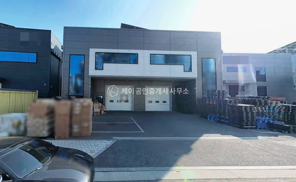 경기 김포시 양촌읍 학운리 학운산단내 사옥형 소형 공장, 1층 234평+2층 53평,태양광 수익有, 매매 매물번호 13201 사진 1