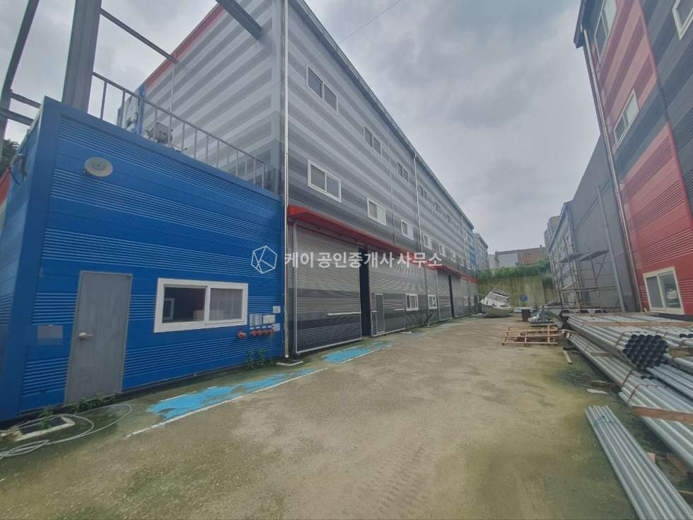 경기 고양일산동구 설문동 다동 설문IC10분거리 190p 2차선 도로변 초입, 츄레라가능, 단독마당 1종근생 창고 월세 매물번호 10343 사진 1