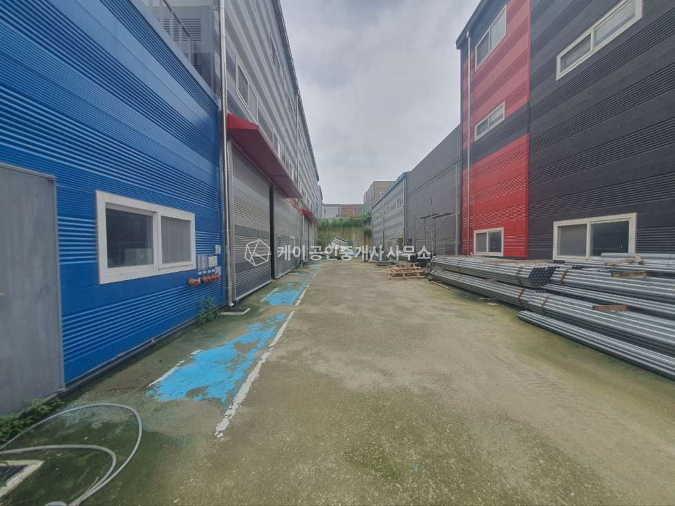 경기 고양일산동구 설문동 다동 설문IC10분거리 190p 2차선 도로변 초입, 츄레라가능, 단독마당 1종근생 창고 월세 매물번호 10343 사진 2